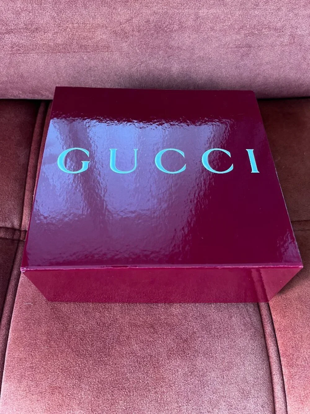 New Gucci Reversable Belt Embossed GG Black Leather Men's Size 120/47